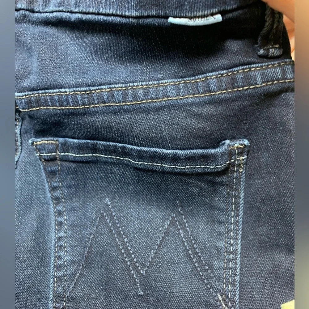 MOTHER High Waisted Looker Ankle Fray in Last Call - Picture 9 of 12